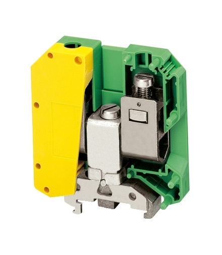 Złączki NSY, zacisk śrubowy uziemienie ochronne 2 punktowy, NSYTRV502PE Schneider Electric