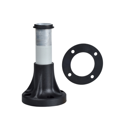 Harmony XVB Aluminiowa rura wspornicza z plastikową płytą mocującą czarna, XVBZ02A Schneider Electric