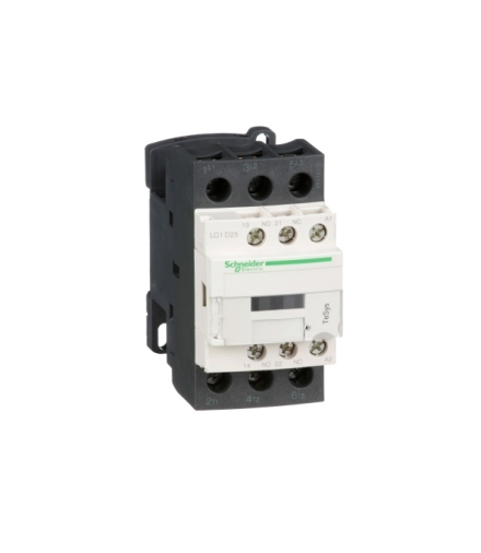 Stycznik mocy TeSys D AC3 40A 4P 2NO 2NC cewka 24VAC, LC1D25B7 Schneider Electric
