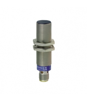 OsiSense XS Czujnik indukcyjny M18 z wyjściem PNP i NPN 1NO/1NC 12/24V DC, konektor M12, XS1M18KP340D Schneider Electric