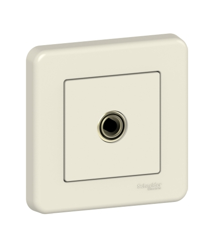 Leona Gniazdo TV, kremowy Schneider LNA3200123