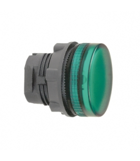 Harmony XB5 Głowka lampki sygnalizacyjnej zielona LED plastikowa, ZB5AV033S Schneider Electric