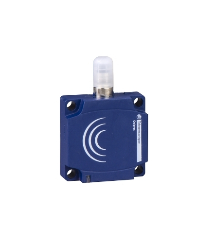 OsiSense XS Czujnik indukcyjny z wyjściem PNP płaski 1NO, 12/24V DC, konektor M8, XS7C1A1PAM8 Schneider Electric