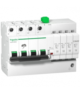 Ogranicznik przepięć Acti9 iQuickPRD20r-T2-3N 3+1-biegunowy Typ2 20 kA ze stykiem, A9L16297 Schneider Electric