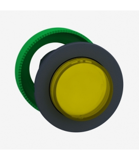 Płaski Zb5 Żółt Podśw Przycisk Led, ZB5FW183 Schneider Electric