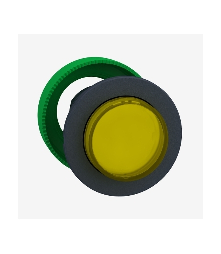 Płaski Zb5 Żółt Podśw Przycisk Led, ZB5FW183 Schneider Electric