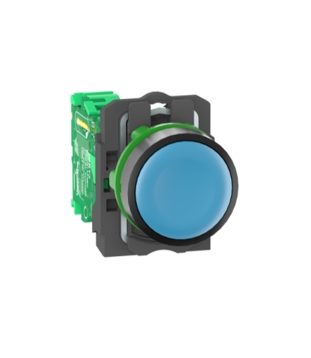 Harmony XB5 Główka bezprzewodowego i bezbateryjnego przycisku z nadajnikiem, Niebieska, Plastikowa, ZB5RTA6 Schneider Electric