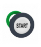 NAPĘD PRZYCISKU PŁASKIEGO "START", ZB5FA133 Schneider Electric