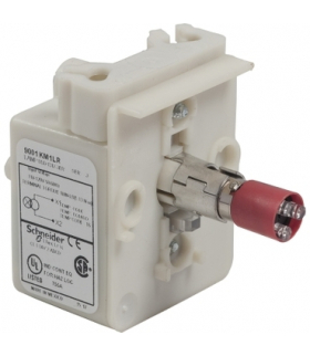 Harmony 9001K Rezystor modułu świetlnego 120V, czerwony LED, 30 mm, 9001KM38LR Schneider Electric