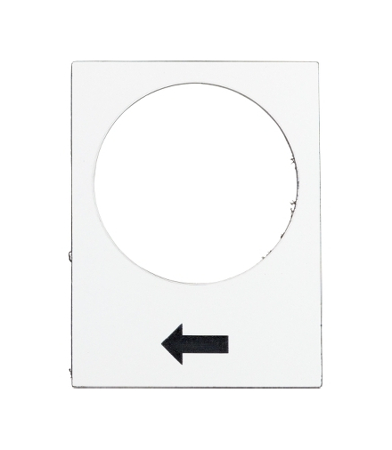 Harmony XAC Etykieta wymiary 30X40mm, biała, ZB2BY4901 Schneider Electric
