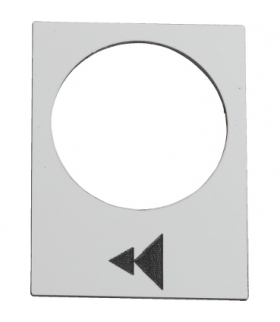 Harmony XAC Etykieta wymiary 30X40mm, biała, ZB2BY4903 Schneider Electric