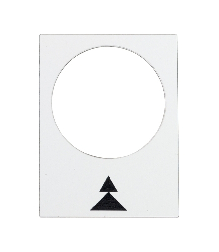 Harmony XAC Etykieta 30x40mm biała, ZB2BY4909 Schneider Electric