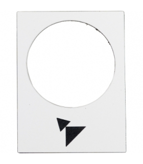 Harmony XAC Etykieta wymiary 30X40mm, biały, ZB2BY4915 Schneider Electric