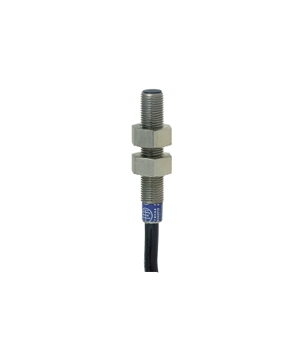OsiSense XS Czujnik indukcyjny M5 z wyjściem PNP 1NO, 5/24V DC, kabel 2m, XS1N05PA311 Schneider Electric