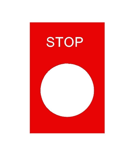 Harmony XAC Etykieta wymiary 30x40mm, ZB2BY2304 Schneider Electric