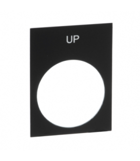 Harmony XAC Etykieta wymiary 30x40mm czarna, ZB2BY2307 Schneider Electric