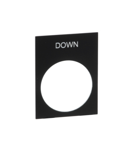 Harmony XAC Etykieta wymiary 30x40mm czarna, ZB2BY2308 Schneider Electric