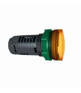 Harmony XB5 Monolityczny wskaźnik świetlny pomarańczowy LED 24V AC/DC plastikowy, XB5EVB5 Schneider Electric