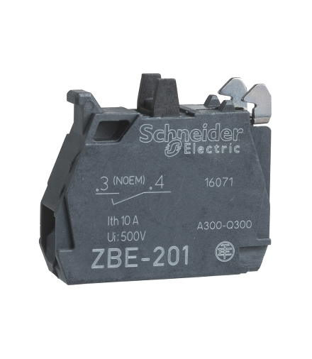 Harmony XB4 Pojedynczy blok styków 1NO Ø22, ZBE1016P Schneider Electric
