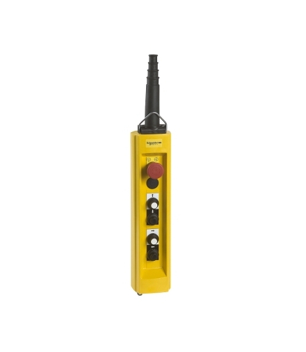 Harmony XAC Kaseta sterownicza 4 przyciski standardowe i 1 awaryjny NC/NO, XACB4913 Schneider Electric