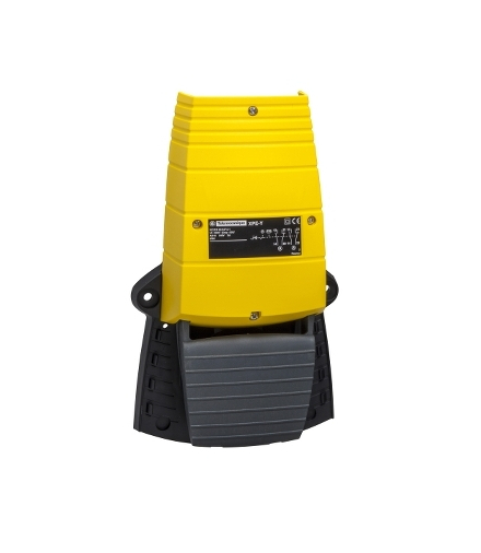 Harmony XPE Łącznik nożny pojedynczy bez osłony żółty 1 NC+1 NO plastikowy, XPEY110 Schneider Electric