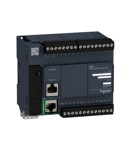 Sterownik M221-24I/O Kompakt Ethernet, TM221CE24R Schneider Electric