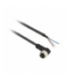 Konektory okablowane proste, żeńskie, M8, 3 piny, kabel 10m, XZCP0666L10 Schneider Electric
