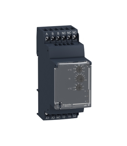 Przekaźnik regulacji temperatury RM35-A - 24..240 V AC / DC - 1 OC, RM35ATL0MW Schneider Electric