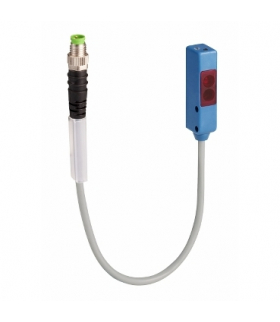 OsiSense XU Czujnik fotoelektryczny z wyjściem PNP 1NO/1NC 12/24V DC, konektor M8, XUYPCO989SP Schneider Electric
