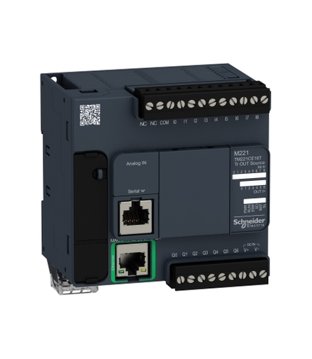 Sterownik M221-16I/O Kompakt Ethernet, TM221CE16T Schneider Electric