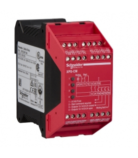 Moduł bezpieczeństwa Preventa sterowanie oburęczne z czujnikiem XU2s XU2S Kat 2, XPSCM1144 Schneider Electric