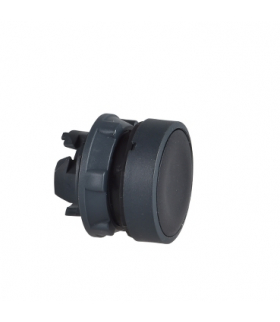 Harmony XB5 Główka przycisku płaskiego, z mechaniezmem push push, czarna plastikowa, ZB5AH02 Schneider Electric