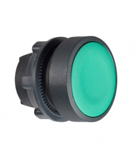 Harmony XB5 Główka przycisku płaskiego, z mechaniezmem push push, czarna plastikowa, ZB5AH03 Schneider Electric