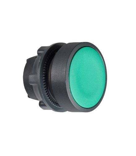 Harmony XB5 Główka przycisku płaskiego, z mechaniezmem push push, czarna plastikowa, ZB5AH03 Schneider Electric