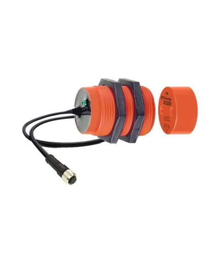 Preventa XCS Łącznik kodowany magnetycznie 1NC+1NO, 24V DC, konektor M12, XCSDMR591L01M12 Schneider Electric