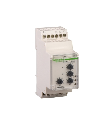 Zelio Control Wielofunkcyjny przekaźnik kontroli faz, 250V AC/DC, 5A, RM35TF30SP01 Schneider Electric
