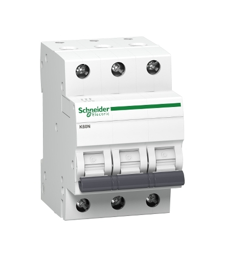Wyłącznik nadprądowy K60 K60N-B6-3 B 6A 3-biegunowy, A9K01306 Schneider Electric