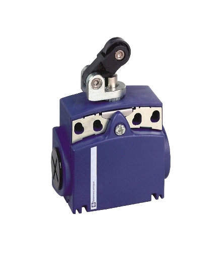 OsiSense XC Łącznik krańcowy trzpień z rolką termoplastyczną, 1NC+1NO, dławik M16, XCKT2121P16 Schneider Electric