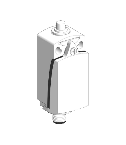 OsiSense XC Łącznik krańcowy metalowy 1NC+1NO dławik ISO M12x1.5, XCKD2110M12 Schneider Electric