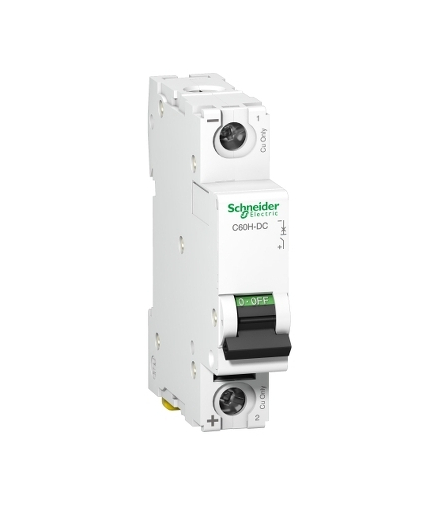 Wyłącznik nadprądowy Acti9 C60H-DC-C6-1 C 6A 1-biegunowy, A9N61506 Schneider Electric