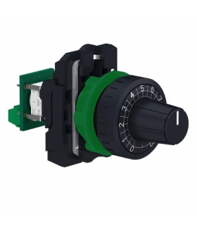 Harmony XB5 Potencjometr Ø22 opór 47kΩ tryb liniowe styki śrubowo zaciskowe, XB5AD912R47K Schneider Electric