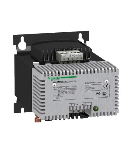 Phaseo, zasilacz prostujący i filtrujący, 1 lub 2 fazowy, 400 V AC, 24 V, 15 A, ABL8FEQ24150 Schneider Electric