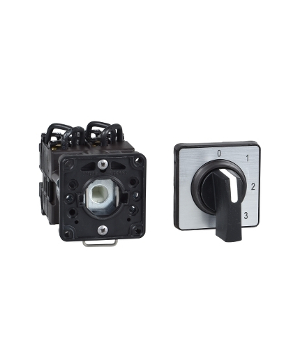 Harmony K Przełącznik krzywkowy piórko, Ø22 mm, 2P, 12A, zaciski, K1H014NCH Schneider Electric