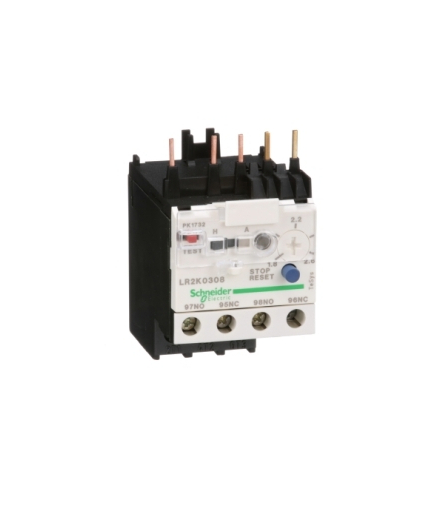 Przekaźnik cieplny TeSys K 1,8-2,6A klasa 10, LR2K0308 Schneider Electric