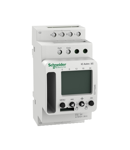 Cyfrowy łącznik astronomiczny Acti9 IC Astro SMART, 2-kanałowy, CCT15245 Schneider Electric