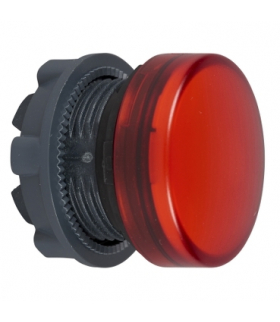 Harmony XB5 Głowka lampki sygnalizacyjnej czerwona LED plastikowa, ZB5AV043 Schneider Electric