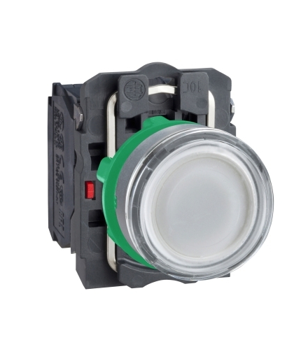 Biały Płaski Podśw Przycisk Led 24V, XB5AWCUST06 Schneider Electric