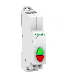 Przycisk podwójny (z samopowrotem) Acti9 iPB-20-11-2-G/R 20A 1NO/1NC szary/czerwony, A9E18034 Schneider Electric