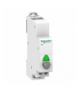 Przycisk pojedynczy z lampką (z samopowrotem) Acti9 iPB-20-10-I 20A 1NO 110-230 VAC, A9E18036 Schneider Electric