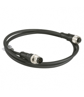 Konektory okablowane kątowe, męskie, M12, 5 pinów, kabel 2m, XZCR1511064D1 Schneider Electric